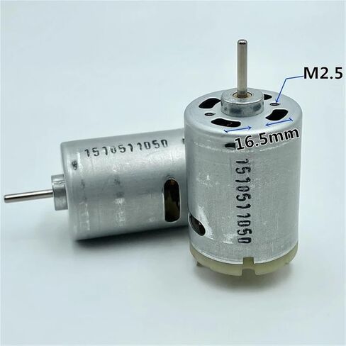 10pcs RS-385SA 28mm Round Motor DC 6V 9V 12V 18V 24V 14500RPM High Speed Electric Motor For Heat Gun Hair Dryer Microdrill in Saudi Arabia
