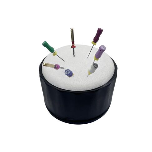 Endo File Clean Stand, YOUYA DENTAL Instant Detailing File Cleaning Sponge Dental Endodontics Cleaning Holder High Temperature Resistance Professional Sponge Box Ring Organizer Rack (Purple) in Saudi Arabia