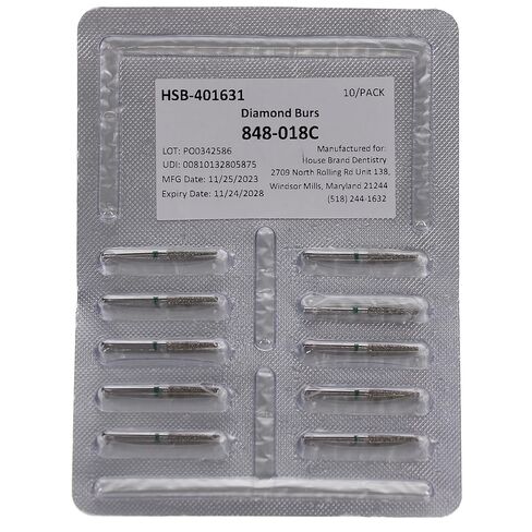 401631 HSB FG 848-018C أزيز ألماس مستدق ذو حبيبات خشنة 10/Pk in Kuwait