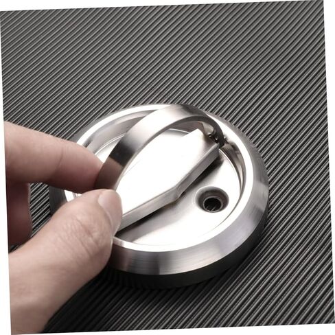 Mipcase 1Set Stainless Steel Keyless Lock Recessed Invisible Mechanical Door Lock for Fire Homes for Bed Storeroom Durable Rotation Design in Saudi Arabia