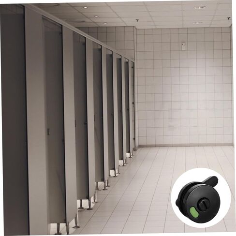 NUOBESTY 4Pcs Bathroom Indicator Lock Durable Privacy Door Lock with Occupancy Sign for Public Restrooms Indicator for Vacant Occupied Status in Saudi Arabia