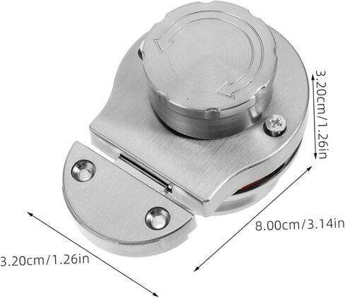Cabilock Privacy Door Lever Lock with Indicator Commercial Grade Bathroom Handle for Offices Gyms Warehouses Easy Installation Enhanced Privacy in Saudi Arabia