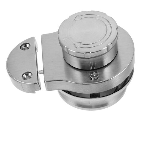 Zerodeko Privacy Indicator Lock Stainless Steel Bolt Lock with Vacant and Occupied Indicators for Commercial Restrooms Hospitals Gyms and Public Spaces Easy Installation in Saudi Arabia