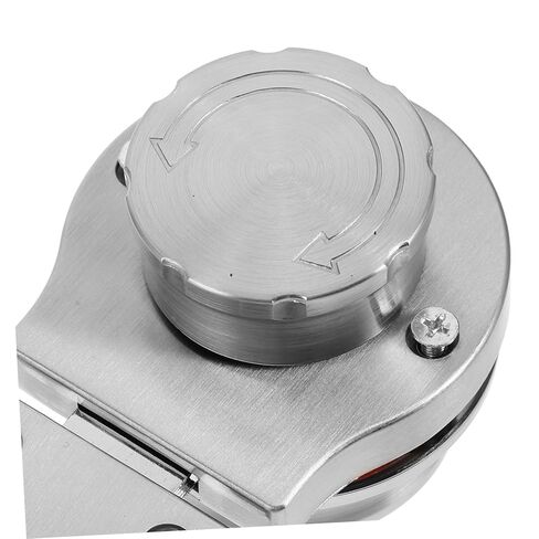 Zerodeko Privacy Indicator Lock Stainless Steel Bolt Lock with Vacant and Occupied Indicators for Commercial Restrooms Hospitals Gyms and Public Spaces Easy Installation in Saudi Arabia