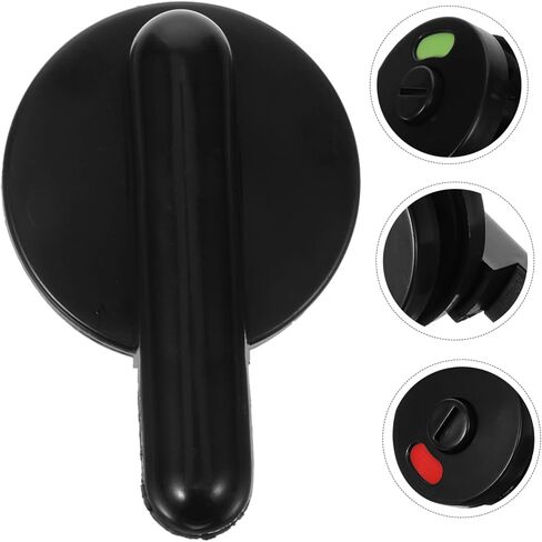 SHINEOFI 4Pcs Privacy Indicator Locks for Public Toilets Vacant Occupied Sign Door Lock Durable Hardware for Restroom Partitions User Friendly Design for Airports Stations in Saudi Arabia