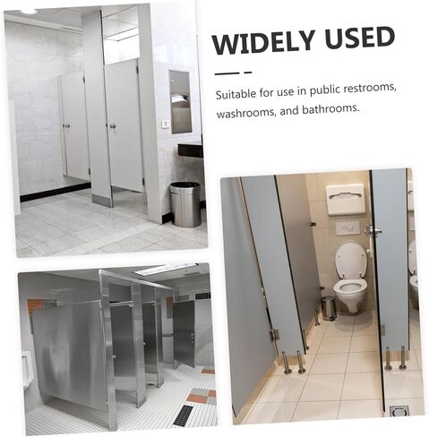 SHINEOFI 4Pcs Privacy Indicator Locks for Public Toilets Vacant Occupied Sign Door Lock Durable Hardware for Restroom Partitions User Friendly Design for Airports Stations in Saudi Arabia
