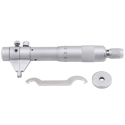 Inside Micrometer Hole Bore 5mm to 30mm Range 0.01mm Accuracy High Precision Internal Diameter Measuring Tool for Mechanics Engineers Stainless Steel Alloy in Kuwait