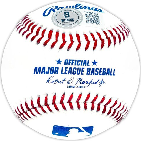 Gavin Stone Autographed Official M.L.B Baseball Dodgers Beckett BAS Witness Stock #230018 in Saudi Arabia