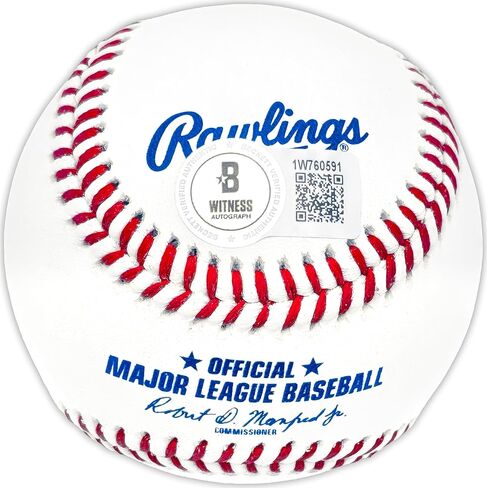 Gavin Stone Autographed Official M.L.B Baseball Dodgers Beckett BAS Witness Stock #230018 in Saudi Arabia