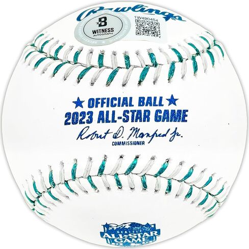 لويس روبرت جونيور الموقع الرسمي لعام 2023 لشعار لعبة All Star M.L.B لعبة البيسبول White Sox Beckett BAS Witness Stock #227325 in Saudi Arabia