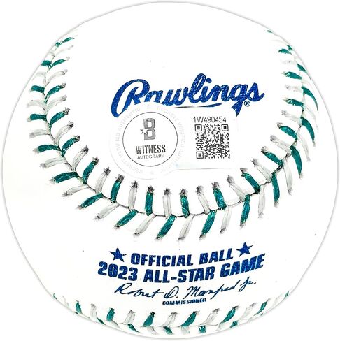 لويس روبرت جونيور الموقع الرسمي لعام 2023 لشعار لعبة All Star M.L.B لعبة البيسبول White Sox Beckett BAS Witness Stock #227325 in Saudi Arabia