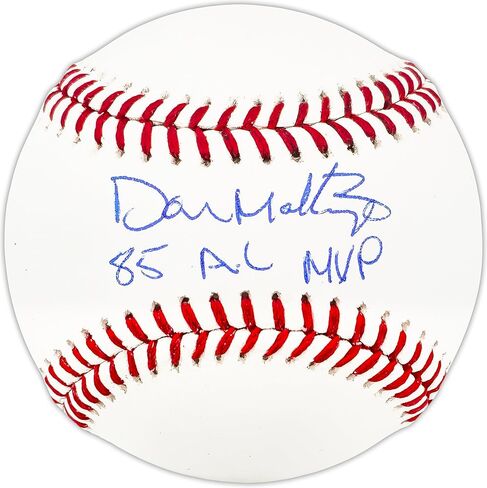 Don Mattingly Autographed Official M.L.B Baseball Yankees "85 AL MVP" Beckett BAS Witness Stock #224694 in Saudi Arabia