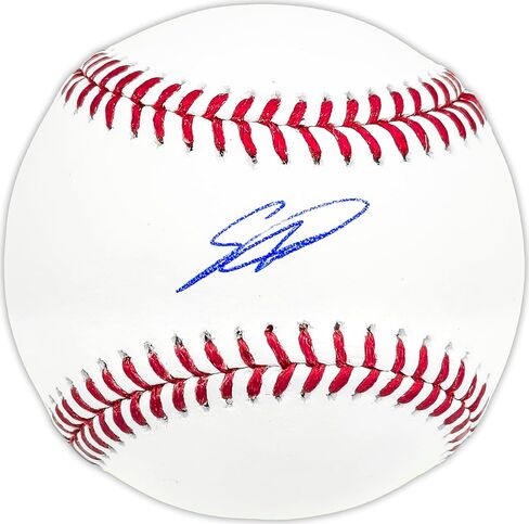 Sebastian Walcott Autographed Official M.L.B Baseball Rangers Beckett BAS Witness Stock #227315 in Saudi Arabia