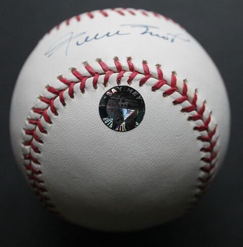 Willie Mays HOF fits San Francisco Giants Autographed fits MLB Signed Baseball PSA CLEAN in Saudi Arabia