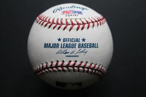 Willie Mays HOF fits San Francisco Giants Autographed fits MLB Signed Baseball PSA CLEAN in Saudi Arabia