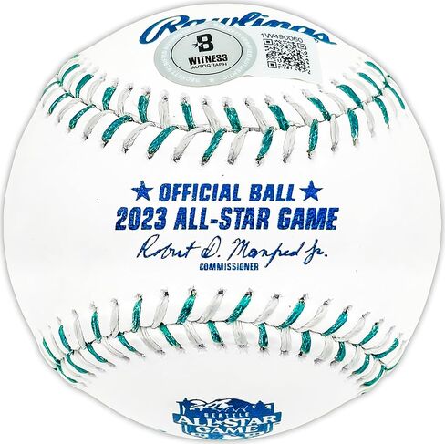 Zac Gallen الموقع الرسمي لعام 2023 لشعار لعبة All Star Game M.L.B Baseball Diamondbacks "NL Starting Pitcher" Beckett BAS Witness Stock #227320 in Saudi Arabia