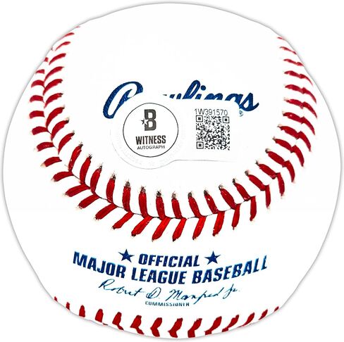 Jose Cardenal Autographed Official M.L.B Baseball Yankees Beckett BAS Witness Stock #224688 in Saudi Arabia