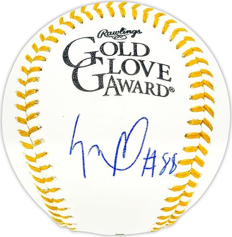 Luis Robert Jr. Autographed Official Gold Glove Logo M.L.B Baseball White Sox Beckett BAS Witness Stock #227327 in Saudi Arabia