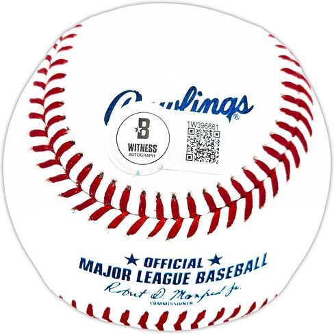Don Mattingly Autographed Official M.L.B Baseball Yankees "Hit Man" Beckett BAS Witness Stock #224691 in Saudi Arabia