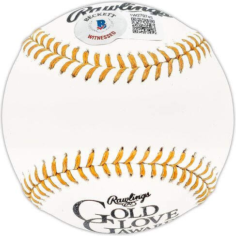 Graig Nettles Autographed Official Gold Glove Logo M.L.B Baseball Yankees "77 & 78 GG" Beckett BAS Witness Stock #224696 in Saudi Arabia