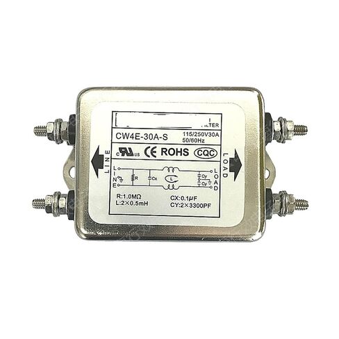 مرشح تنقية الطاقة المضاد للتداخل CW4E-30A/40A-S تيار متردد أحادي الطور 220 فولت(CW4E 30A -S) in Kuwait