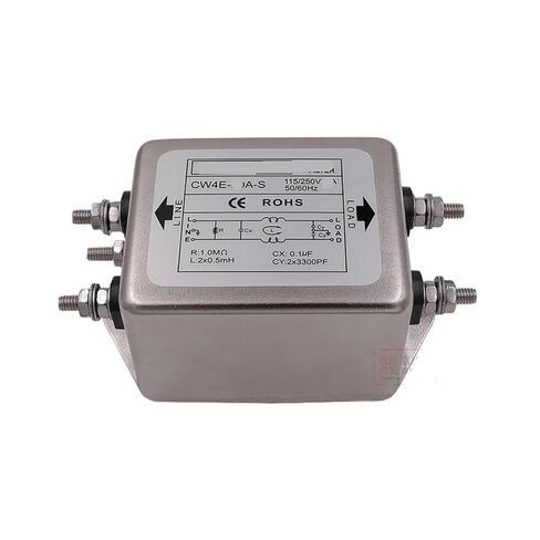 CW4E 10 20 30 40A مرشح الطاقة المؤازرة مرحلة واحدة تنقية التيار المتردد المضادة للتدخل S (CW4E-20A-S مستوى واحد) in Kuwait