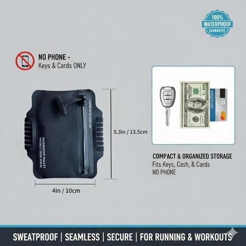 Waterproof Pouch Dry Bag Water Tight Case with Waterproof Zipper for Boating Swimming Snorkeling Kayaking in Saudi Arabia