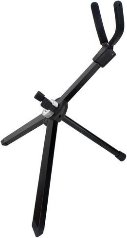 حامل ساكسفون ألتو ساكسفون أسود محمول قابل للطي من SUPVOX حامل ثلاثي القوائم للساكسفون لممارسة الموسيقي والأداء in Kuwait