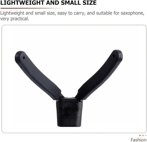 حامل ساكسفون ألتو ساكسفون أسود محمول قابل للطي من SUPVOX حامل ثلاثي القوائم للساكسفون لممارسة الموسيقي والأداء in Kuwait