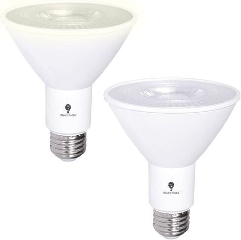2 حزمة PAR30 في الهواء الطلق LED لمبة الضوء الفيضانات 12W 100 واط ما يعادل 900 لومن عكس الضوء للماء E26 3000K الأبيض الدافئ LED لمبات الضوء الفيضانات للأمان الأضواء راحة لمبة in Saudi Arabia