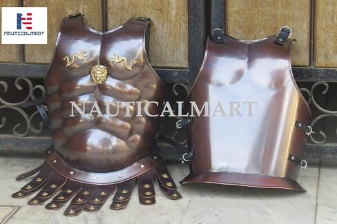 NauticalMart 300 Spartan Movie Muscle Armor Cuirass Dark Knight Costume in Saudi Arabia