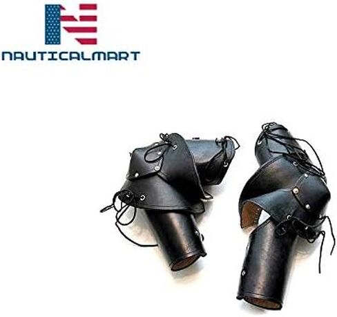 NauticalMart Complete Medieval Full Italian Leather Arm Armor in Saudi Arabia