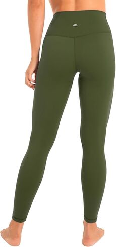 Women's High Waisted Yoga Leggings, Tummy Control Butt Lifting Workout Pants, 4-Way Stretch Non See-Through Yoga Pant in Saudi Arabia