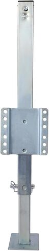 Heavy Duty Trailer Jack, Fixed Mount Jack w/Drop Leg, 28.6 in. of Lift, Max Load 2,500 Lbs in Saudi Arabia