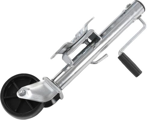 1000 Lbs Swivel Boat Trailer Jack with Single Wheel Ergonomic Handle 264mm Lift Trailer Tongue Jack for RVs Boats Horse Trailers Utility Trailers in Kuwait