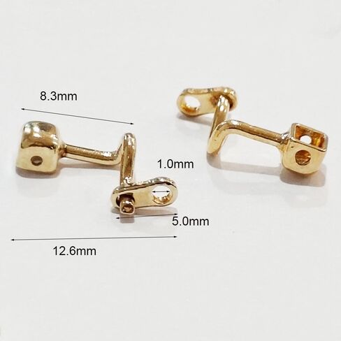 1 Pair Eyeglass Nose Pads Arm Replacement Metal Nose Holder Bridge Metal Plug-in Nose Piece Stainless Steel Screwdriver Eyeglass Repair Kit in Saudi Arabia
