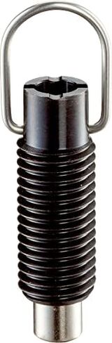 22120.1342 Locking Bolt, with Pull Ring/with Locking Mechanism, D1 = 5 mm, D2 = M10 x 1, Steel in Kuwait