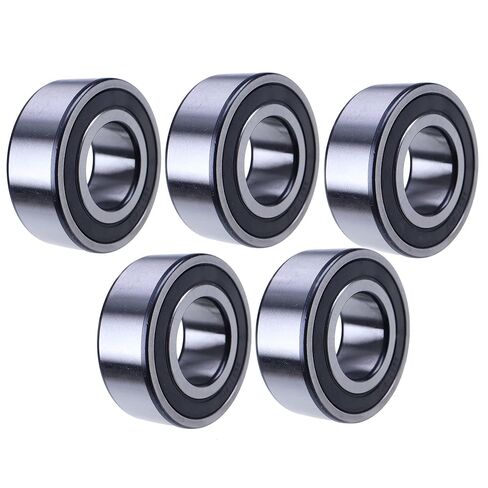 JEENDA 5PCS Double Row Angular Contact Ball Bearings 5207-2RS Seals Bearings 35mm Bore x 72mm OD x 27mm Width in Saudi Arabia