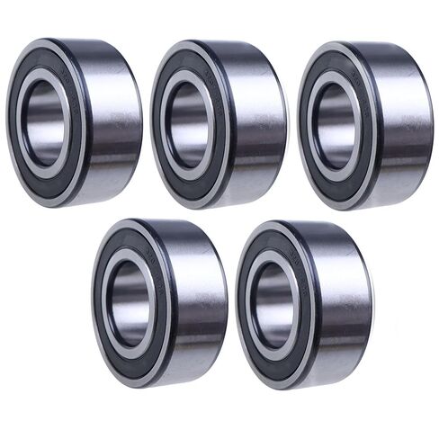 JEENDA 5PCS Double Row Angular Contact Ball Bearings 5207-2RS Seals Bearings 35mm Bore x 72mm OD x 27mm Width in Saudi Arabia