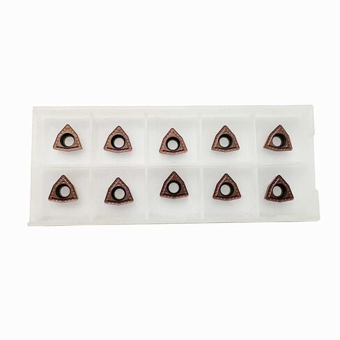 Turning Inserts WCMT050304 WCMT2.52 Indexable Carbide Inserts Drilling Inserts for Lathe Turning Tool CNC Lathe Turning Tool Holder Indexable Inserts for Stainless Steel Metal Machining 10PCS in Saudi Arabia
