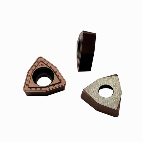 Turning Inserts WCMT050304 WCMT2.52 Indexable Carbide Inserts Drilling Inserts for Lathe Turning Tool CNC Lathe Turning Tool Holder Indexable Inserts for Stainless Steel Metal Machining 10PCS in Saudi Arabia