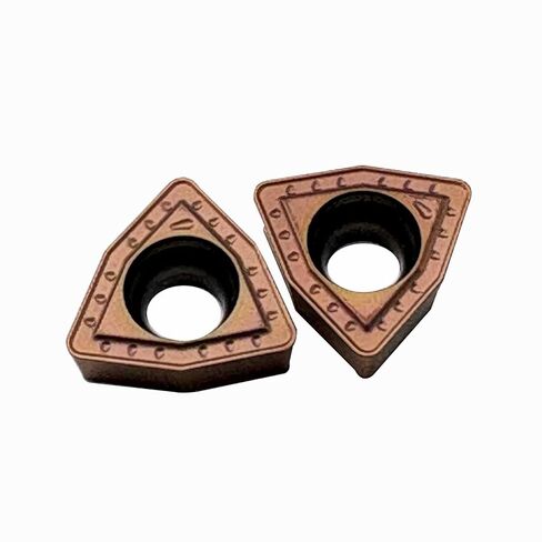Turning Inserts WCMT050304 WCMT2.52 Indexable Carbide Inserts Drilling Inserts for Lathe Turning Tool CNC Lathe Turning Tool Holder Indexable Inserts for Stainless Steel Metal Machining 10PCS in Saudi Arabia