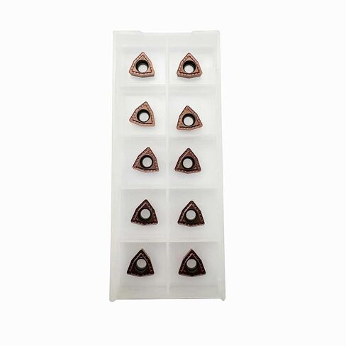 Turning Inserts WCMT050304 WCMT2.52 Indexable Carbide Inserts Drilling Inserts for Lathe Turning Tool CNC Lathe Turning Tool Holder Indexable Inserts for Stainless Steel Metal Machining 10PCS in Saudi Arabia