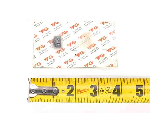 1 قطعة جديد YG-1 S08011 سلسلة #0 15.50 مللي متر TiAlN S-HSS المجرف الحفر إدراج مختومة-DM2270CT4 in Kuwait