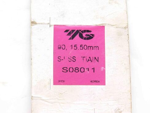 1 قطعة جديد YG-1 S08011 سلسلة #0 15.50 مللي متر TiAlN S-HSS المجرف الحفر إدراج مختومة-DM2270CT4 in Kuwait