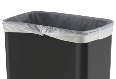 13.2 Gallon Sensor Trash Can, Black Plastic Motion-Activated Kitchen Garbage Bin for Home in Saudi Arabia