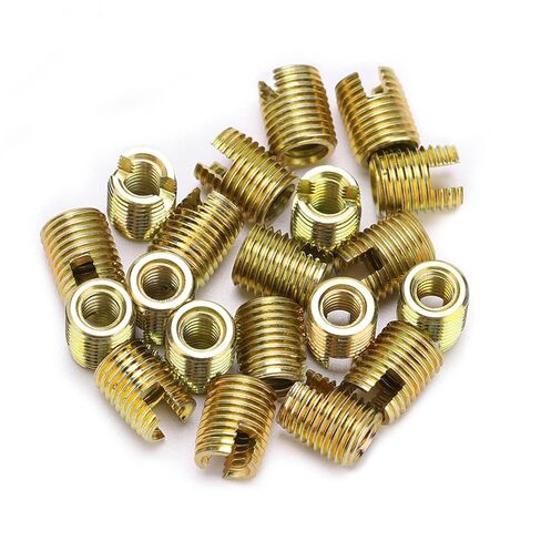 Greensen Self Tapping Thread Insert, Gewinde M6 Carbon Carbon Steel, 20 Pcs M2 M4 M3, Automotive Fastening Solution, Gewinde M6 Carbon for Enhanced Stability (#5) in Saudi Arabia