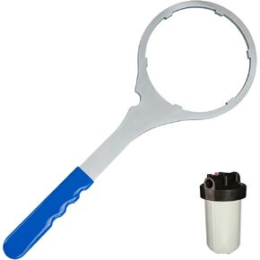 مفتاح ربط فلتر المياه SPBW-5 شديد التحمل 5.93 بوصة، مفتاح فلتر المياه SW-3 لاستبدال فلتر المنزل بالكامل لمفاتيح Pentair Pentek 150296 البلاستيكية، متوافق مع Culligan وPentek وPlymouth in Kuwait