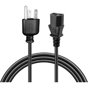 كابل سلك طاقة تيار متردد بطول 5 أقدام متوافق مع مكبر صوت يعمل بالطاقة Rockville RPG2X10 RPG2X15 ذو 3 شقوق in Kuwait