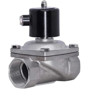 2 "عادة مغلقة الفولاذ المقاوم للصدأ 220 فولت 12 فولت 24 فولت 110 فولت 12 فولت صمام الملف اللولبي المياه الملف اللولبي صمام المياه الغاز (BSP_24VAC_NBR-Seal) in Kuwait